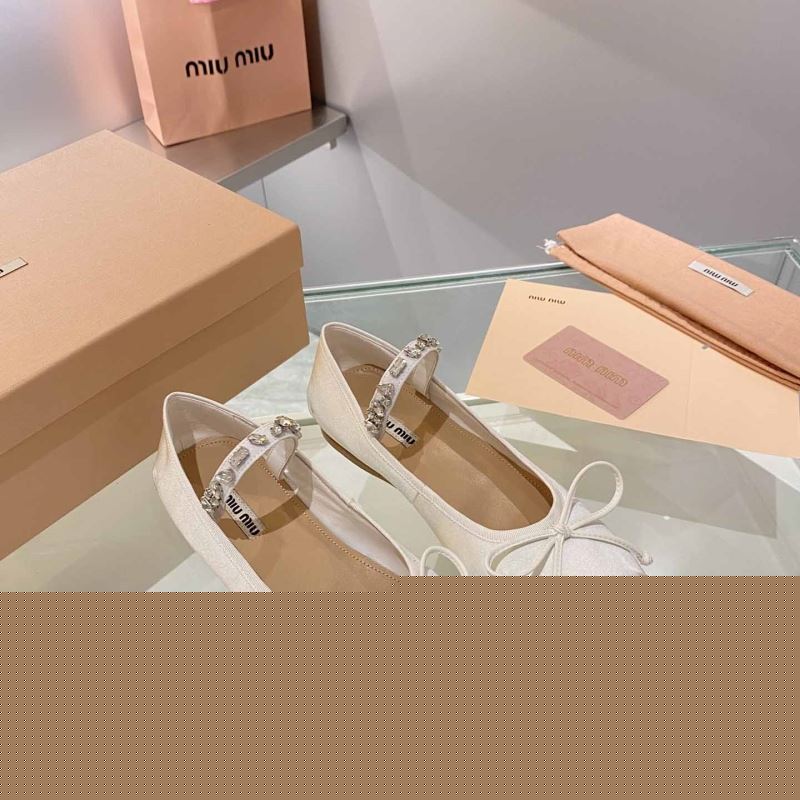 Miu Miu flat shoes